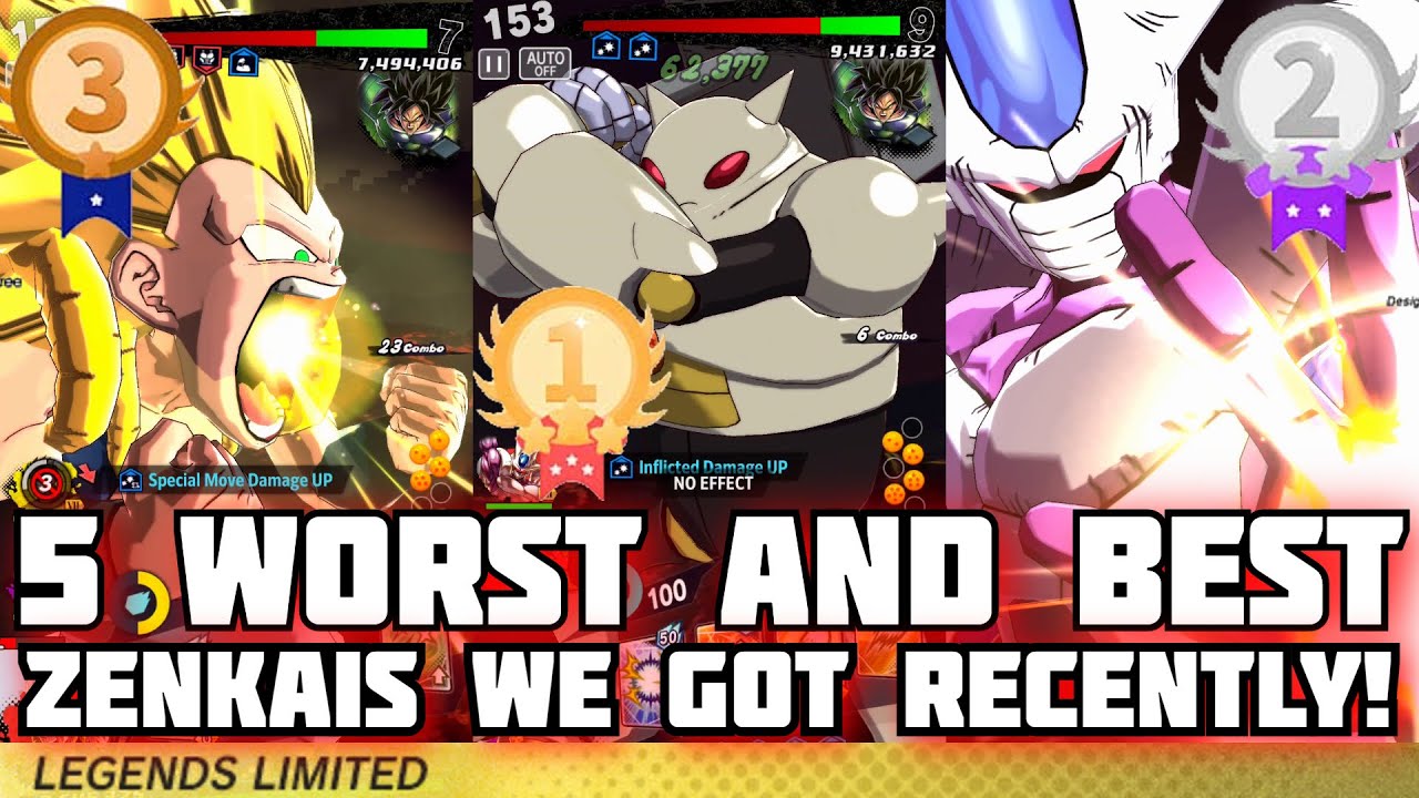 5 Worst And Best Zenkai We Got Recently In Dragon Ball Legends