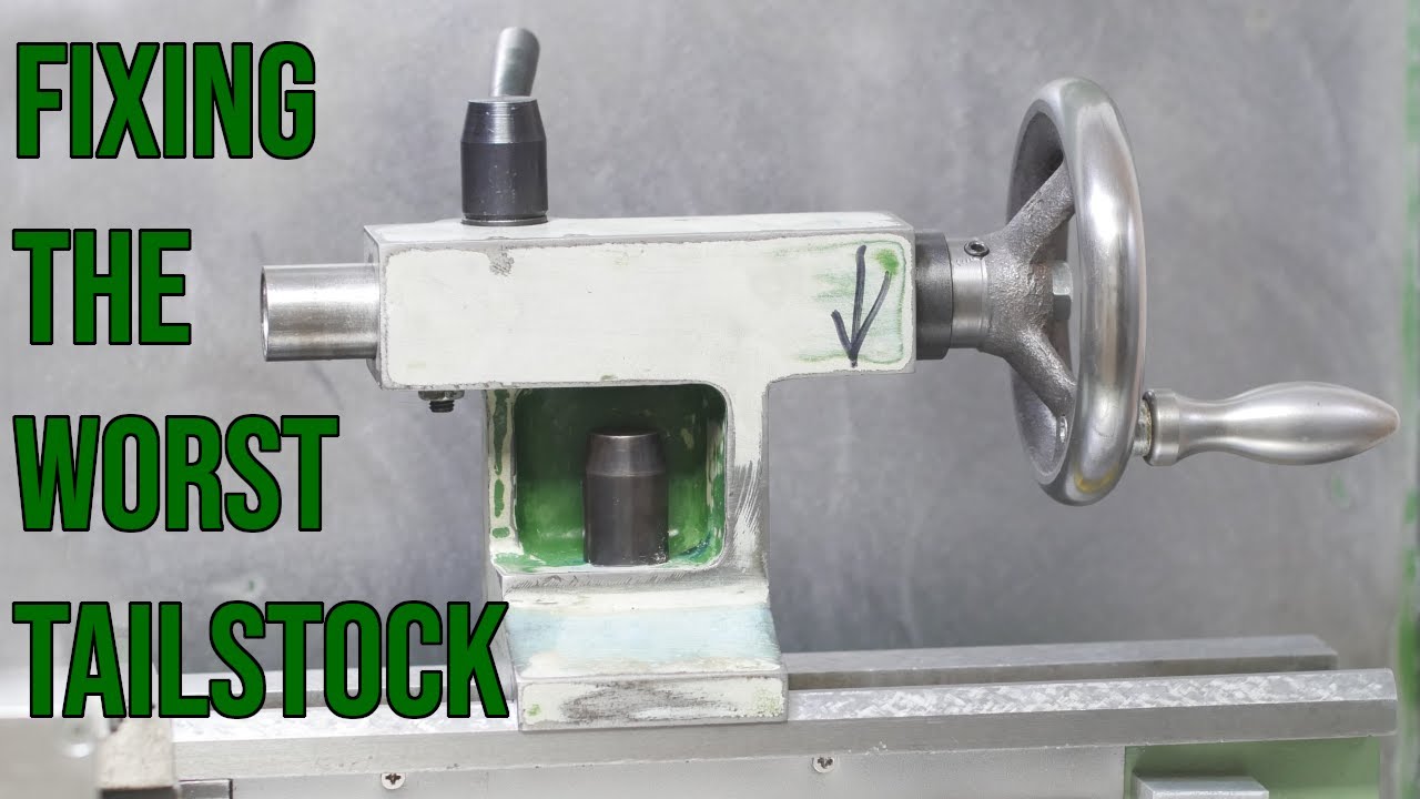 Mini lathe tailstock centering- Overhauling the 7x12 Minilathe - Episode 31 || RotarySMP