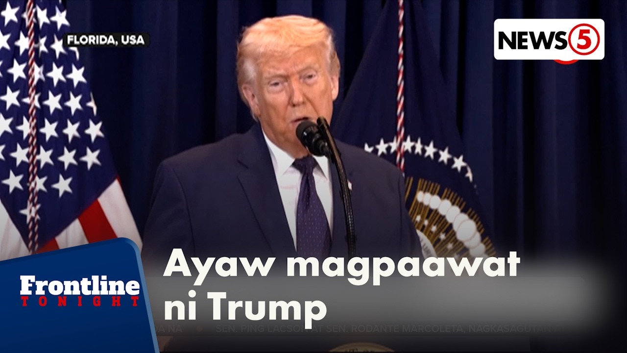 Trump, patuloy na aatake hangga't kontrolado ng Iran ang oil supply | Frontline Tonight