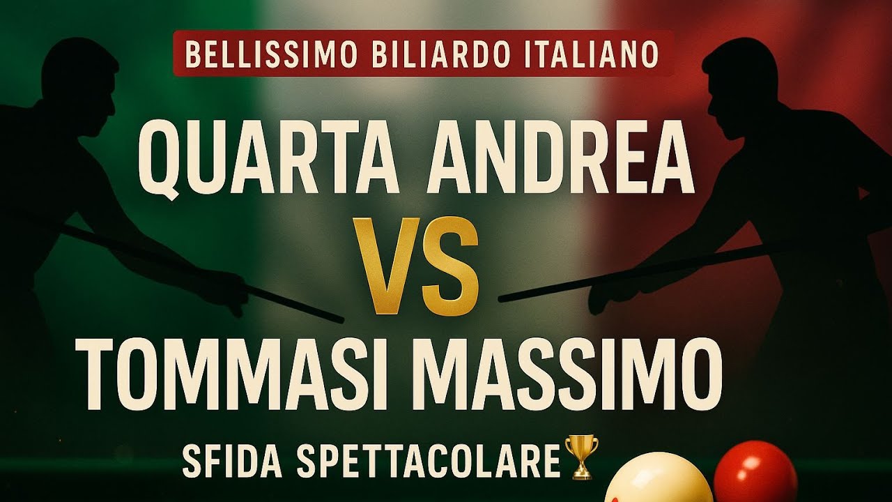Quarta Andrea vs Tommasi Massimo – Sfida Spettacolare 🏆