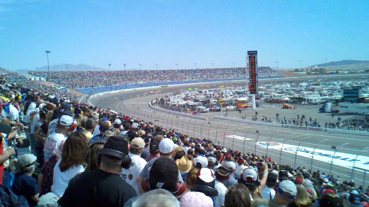 Las vegas speedway sec 3c row 32 seats 1 and 2