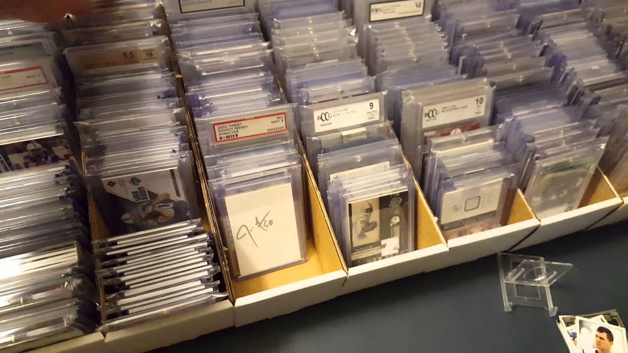 How I store and protect my cards