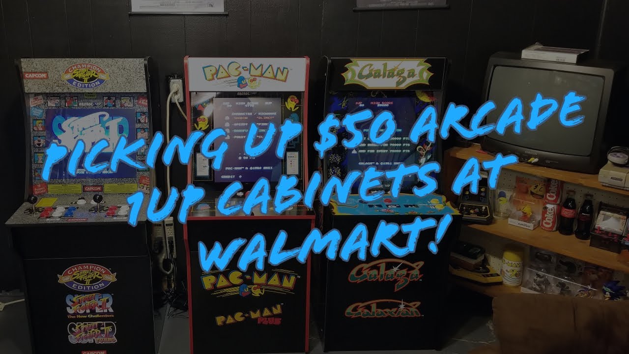 Picking Up $50 Arcade 1up Cabinets at Walmart!