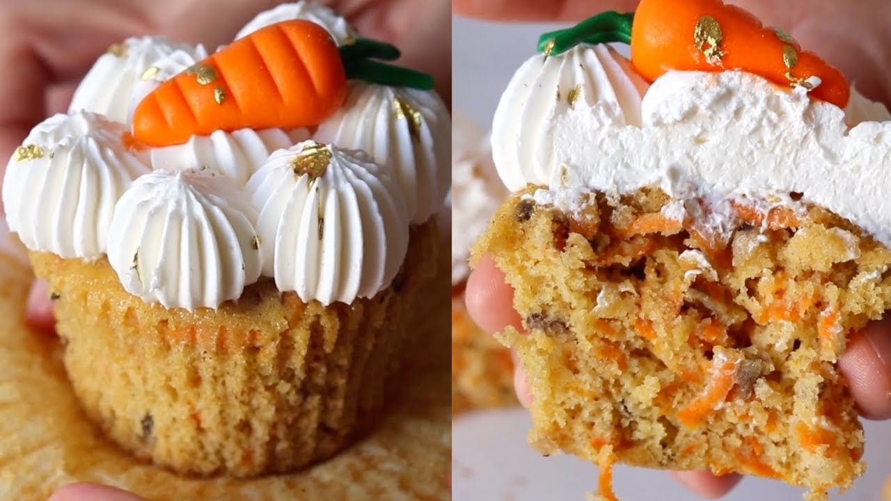Cupcakes de zanahoria: la opción perfecta para disfrutar un postres delicioso