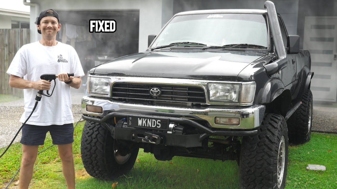 Обслуживаю свою классическую TOYOTA.