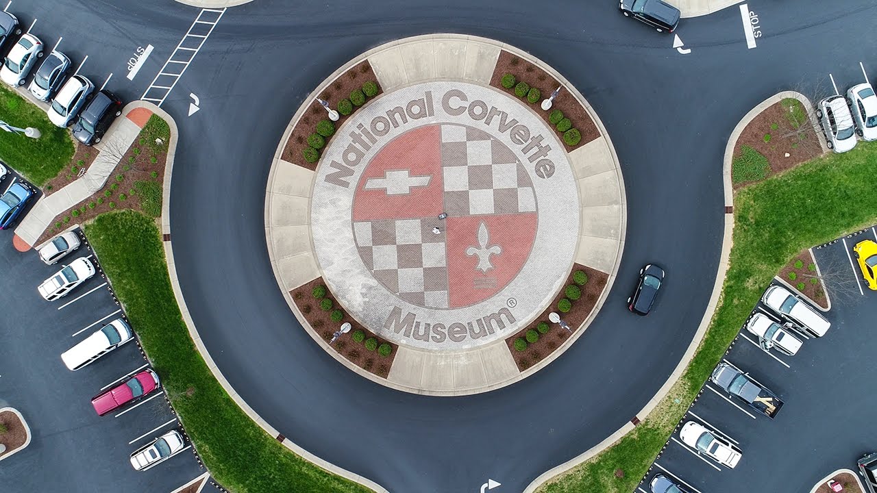 KEN HERON - Drone over The Corvette Museum [4K]