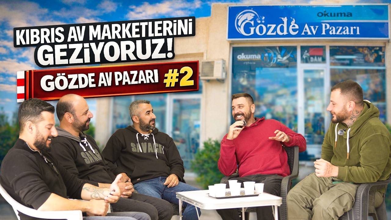 Kıbrıs Av Marketlerini Geziyoruz | Gözde Av Pazarı #2