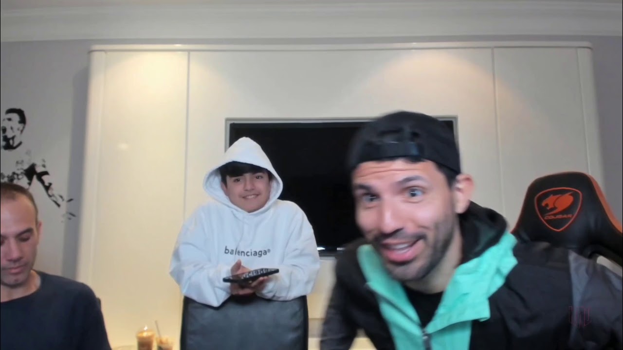el papa del kun le llama en STREAM y el kun cuenta anecdota de RACING