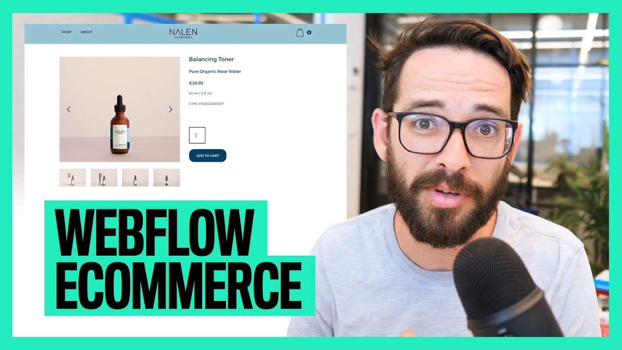 Сайт электронной коммерции с Webflow