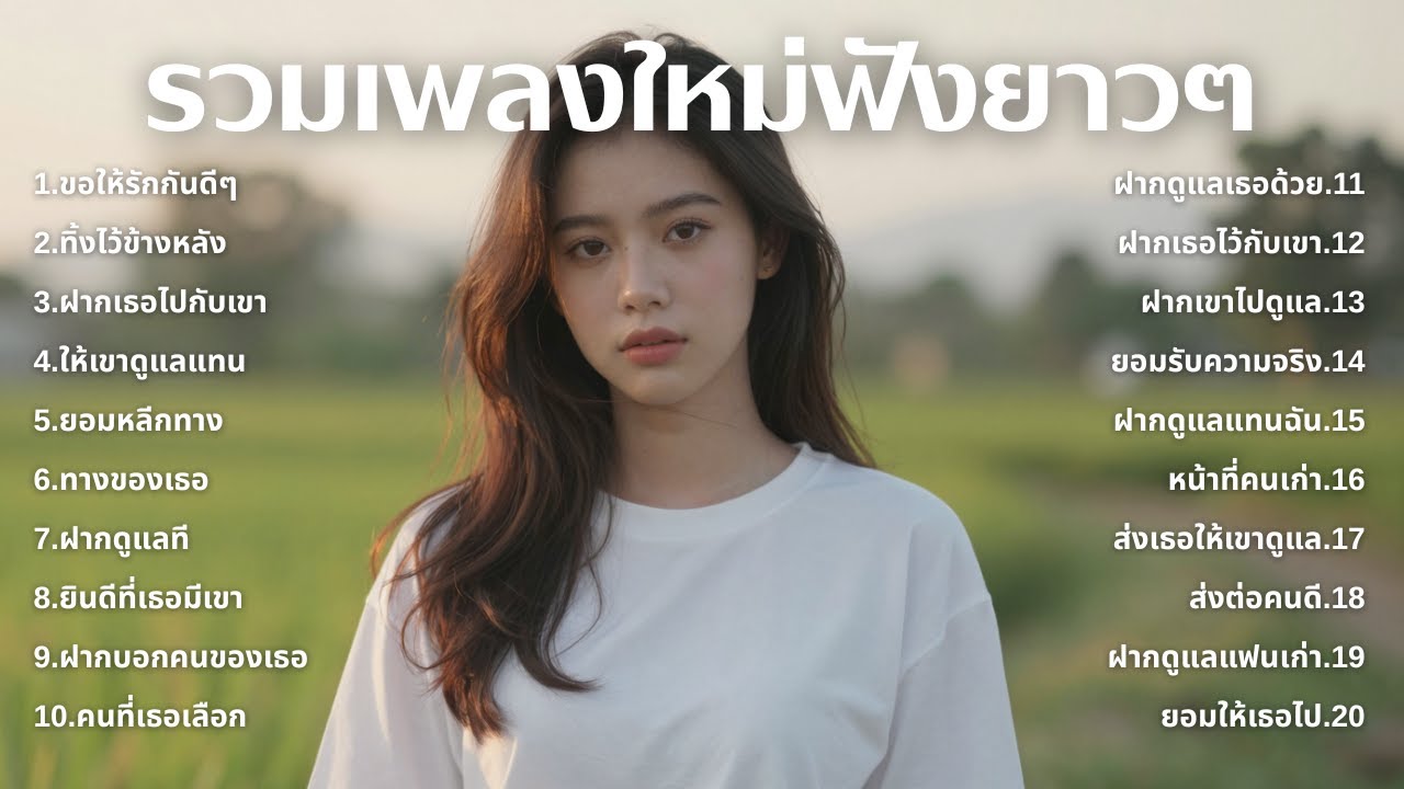 รวมเพลงเศร้า ฟังทีไรน้ำตาซึม 💔  | ฟังยาวๆ | ชุด[211] | Rak Music House [Official Music]