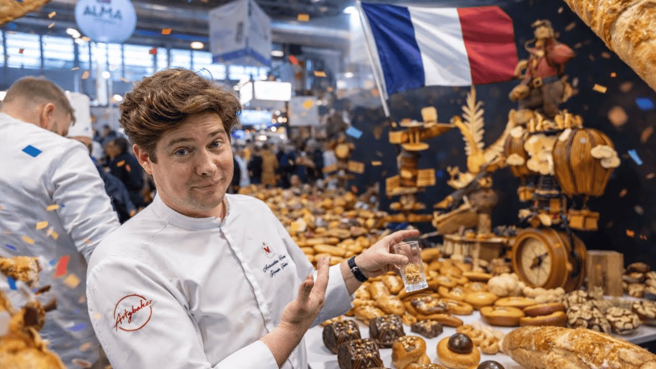2 Days at Sirha Bake & Snack 2026 / Bakery Vlog   #chef #food #baking #artist #cooking #paris