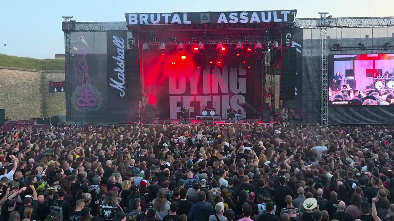Dying Fetus - Into the Cesspool live at Brutal Assault 2025