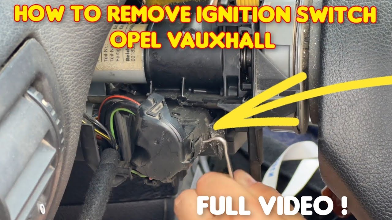 Как заменить замок зажигания Opel / Vauxhall