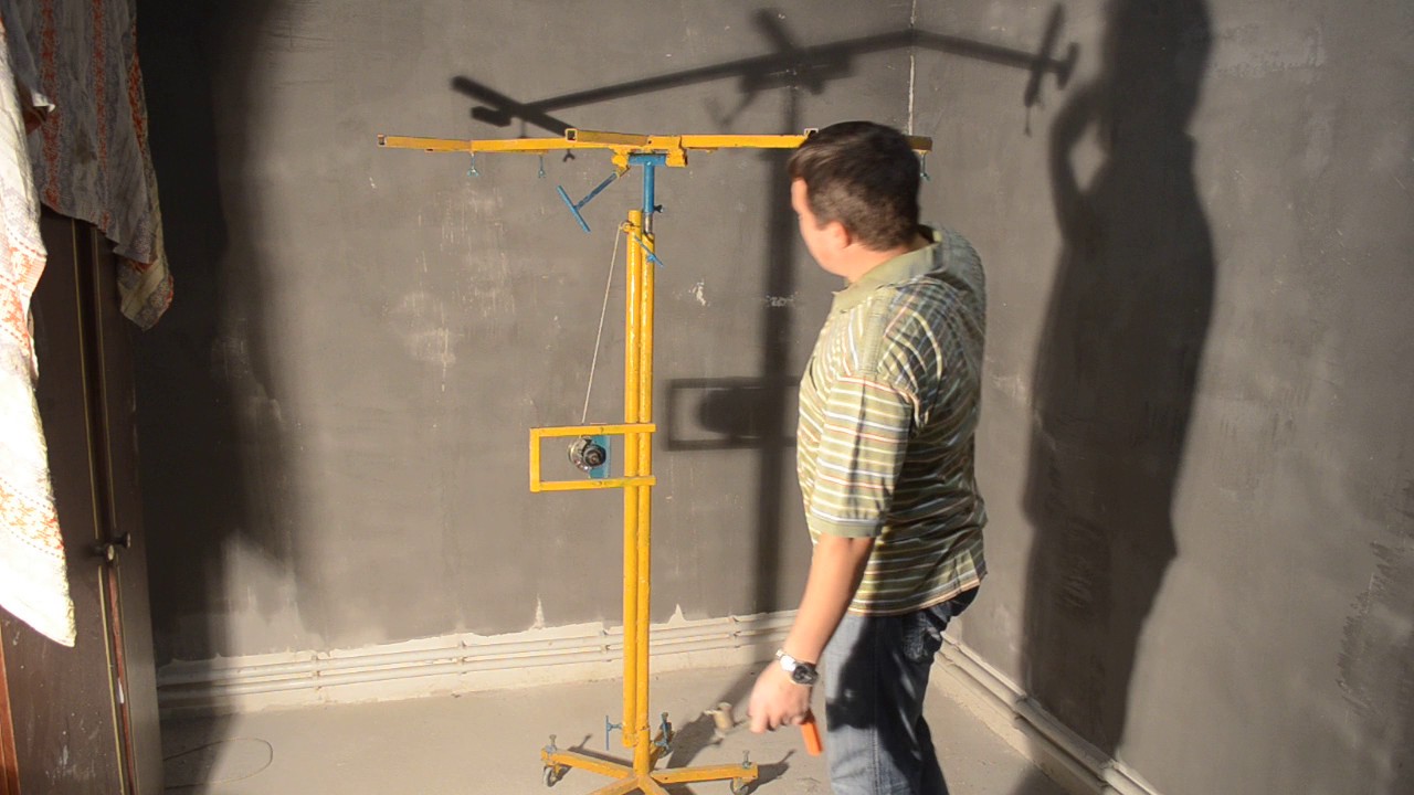 Подъёмник для гипсокартона