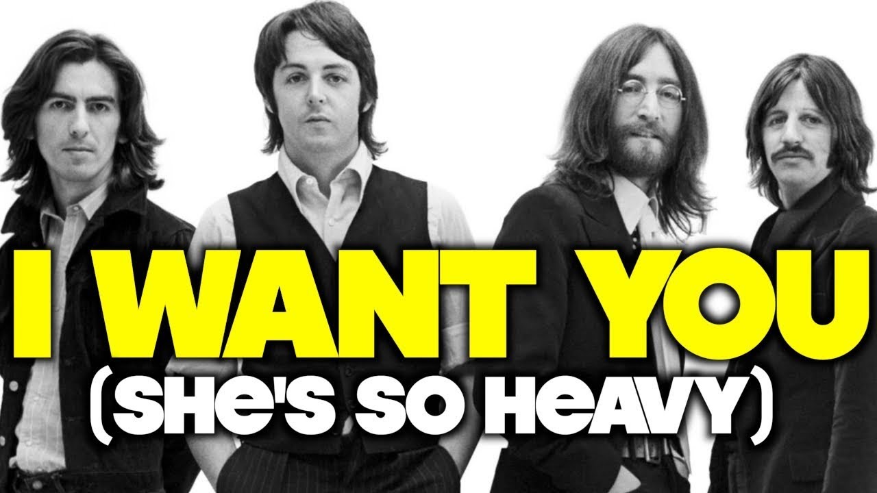 The Beatles - I Want You (Guitar backing Track)