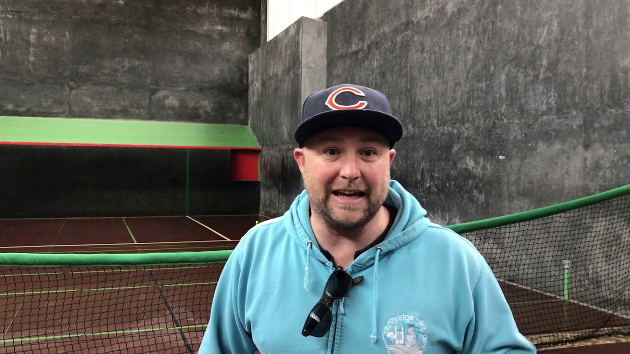 Real Tennis explained by a tour guide who plays the game!