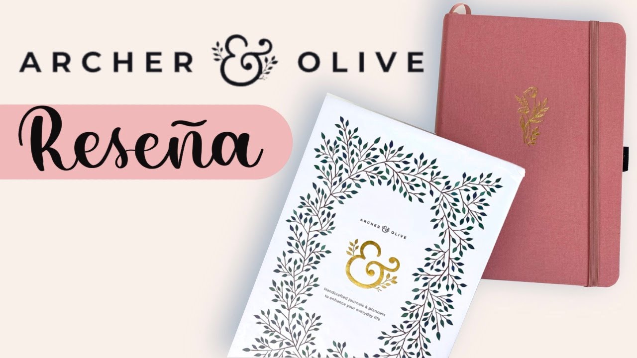 Reseña de libreta Archer And Olive  (¿Vale la pena?🤔)