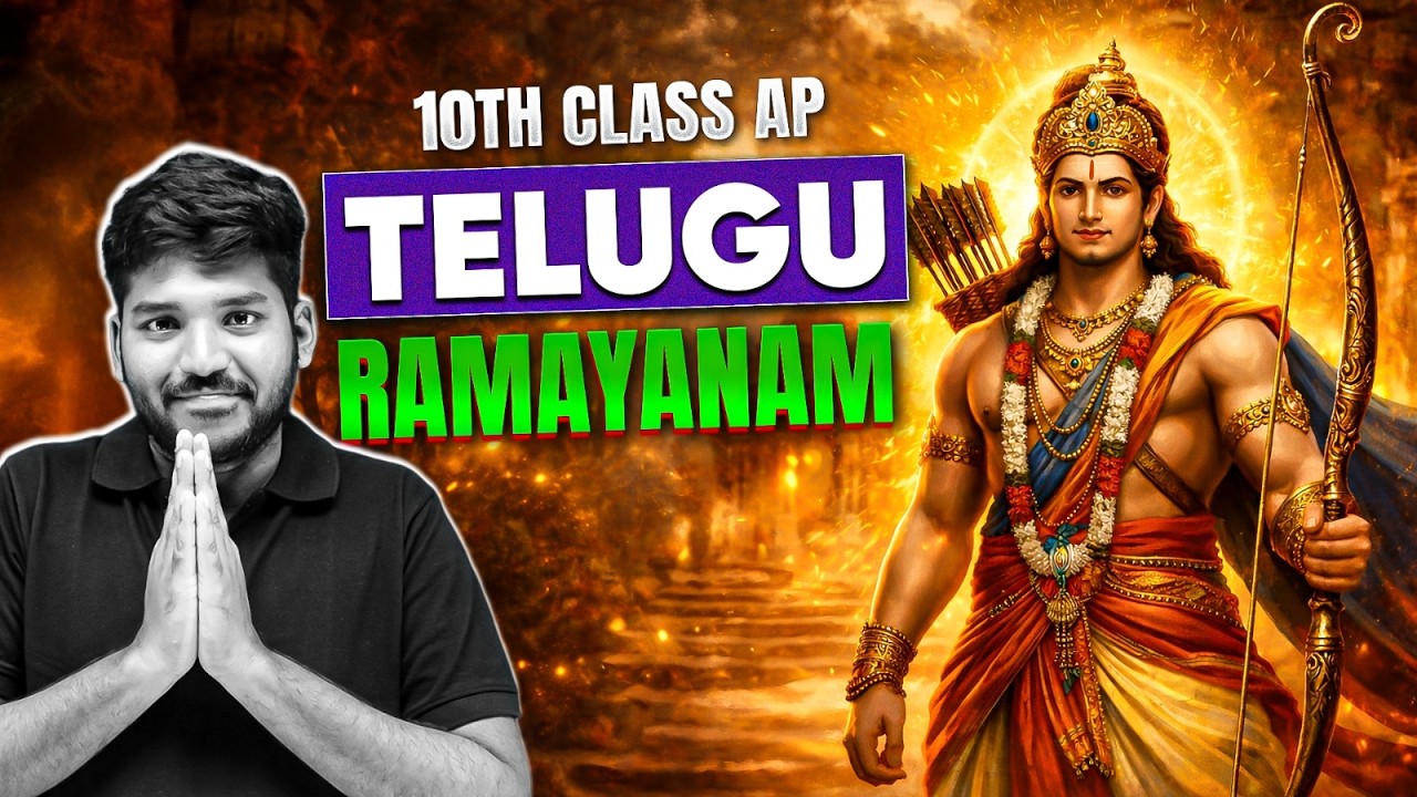 Ramayanam | 10th Class  AP Telugu | Full Marks Guarantee | Bhaskar Anna