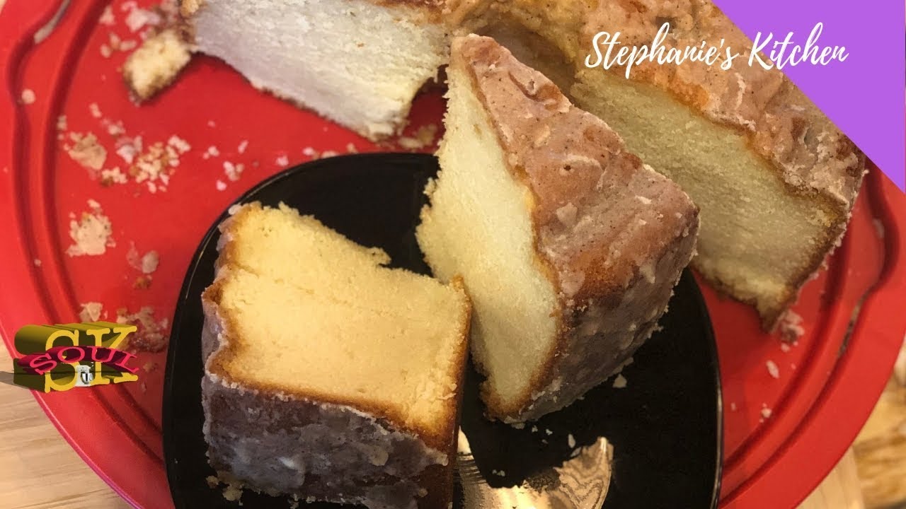 Homemade 7 Up  Cream Cheese Lemon Pound Cake