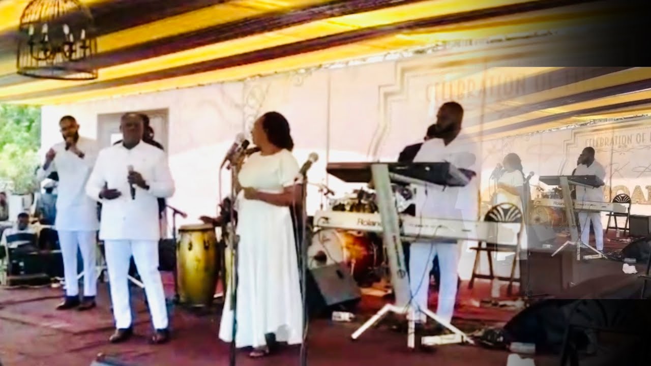 Elder Mireku & Jack Alolome minister at Father Abraham’s Dad’s Funeral with James Mireku on keys 🎹🔥
