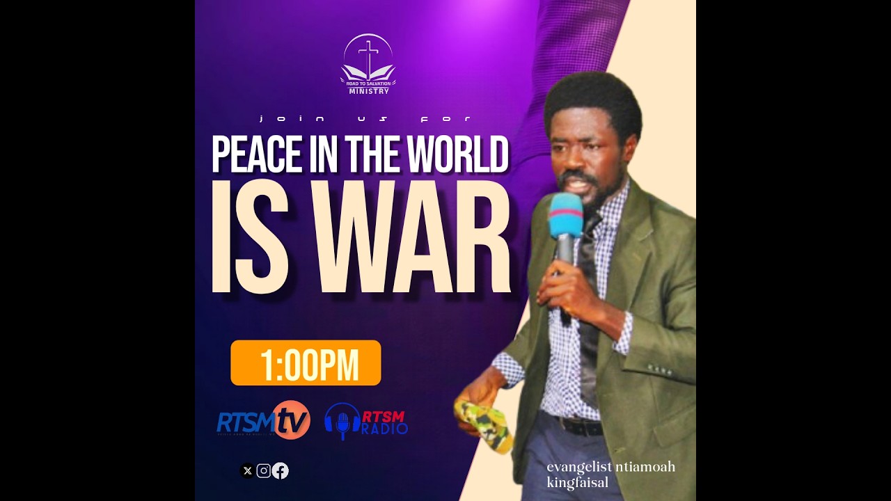 PEACE IN THE WORLD IS WAR