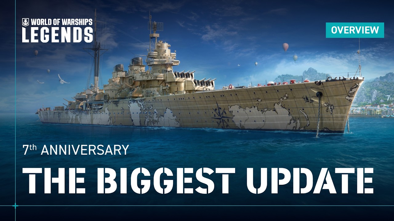 The Biggest Update Ever in World of Warships: Legends