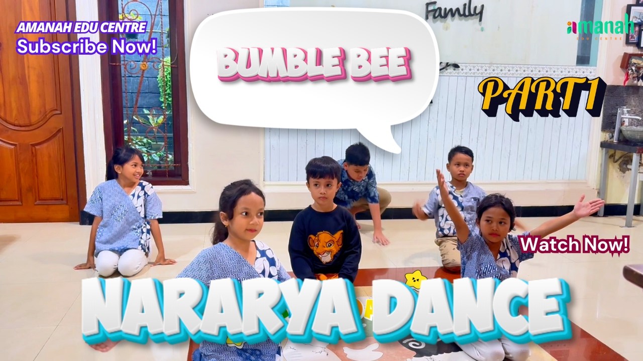 BUMBLE BEE DANCE | NARARYA HOMESCHOOLING!!!