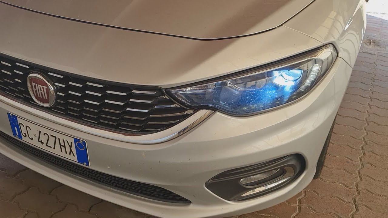 SOSTITUZIONE LAMPADINE A LED SU FIAT TIPO BERLINA