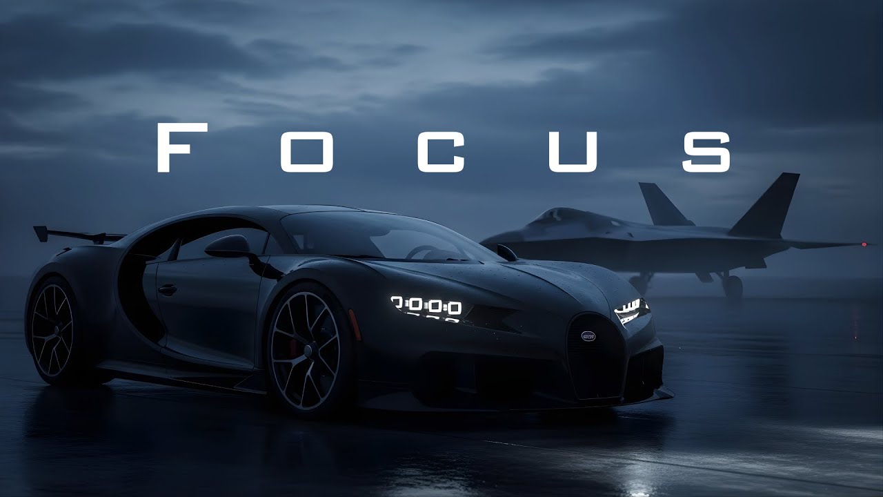 Deep Focus Music - Hyper Focus in Night Ambience for Work & Productivity