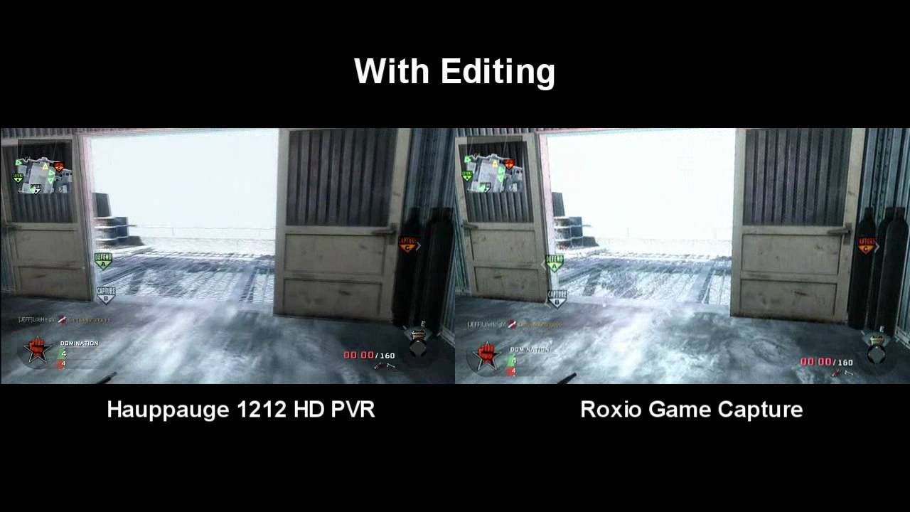 Hauppauge HD PVR vs Roxio Game Capture Comparison