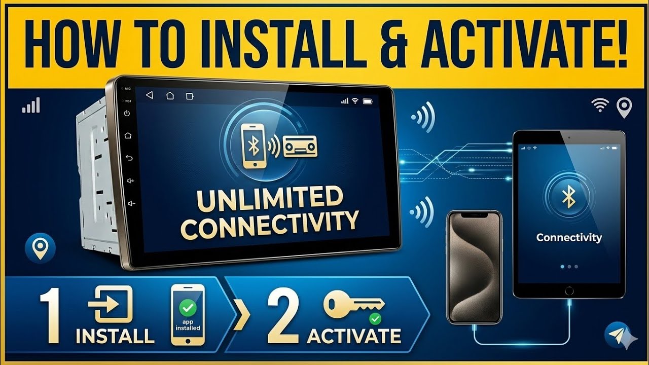 Reinstall or recover CarbitLink || Mirror Link || Activate CarbitLink in T5 Android car stereo