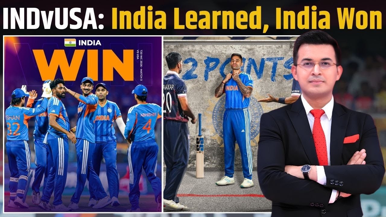 IND vs USA : India Shake Off Nervy Start As Suryakumar Yadav Shines In Win vs USA