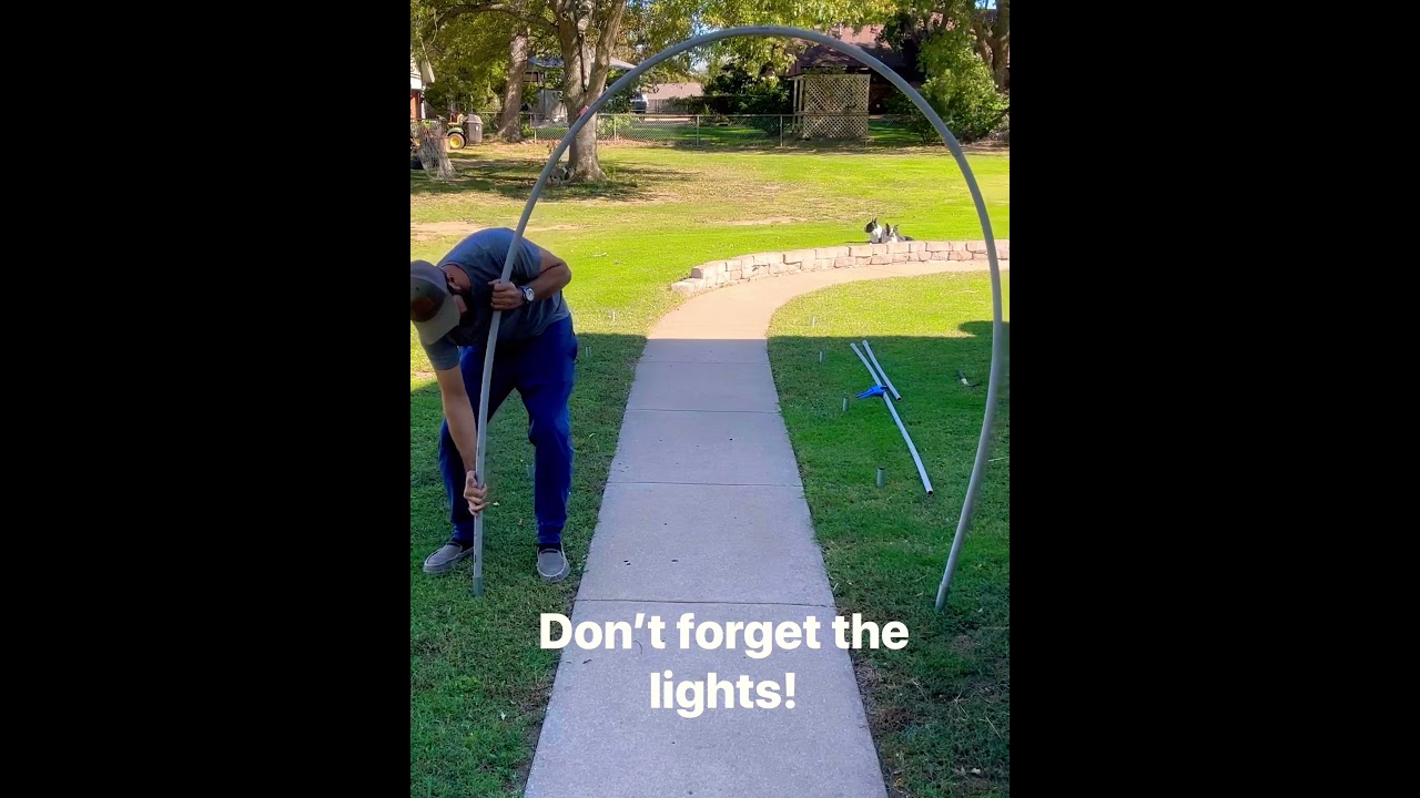 Walk-through Archways are a Christmas display favorite! 