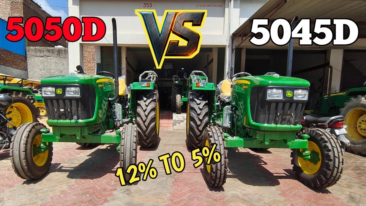 John deere 5050D V/S 5045 Gear Pro Comparison Video 💫