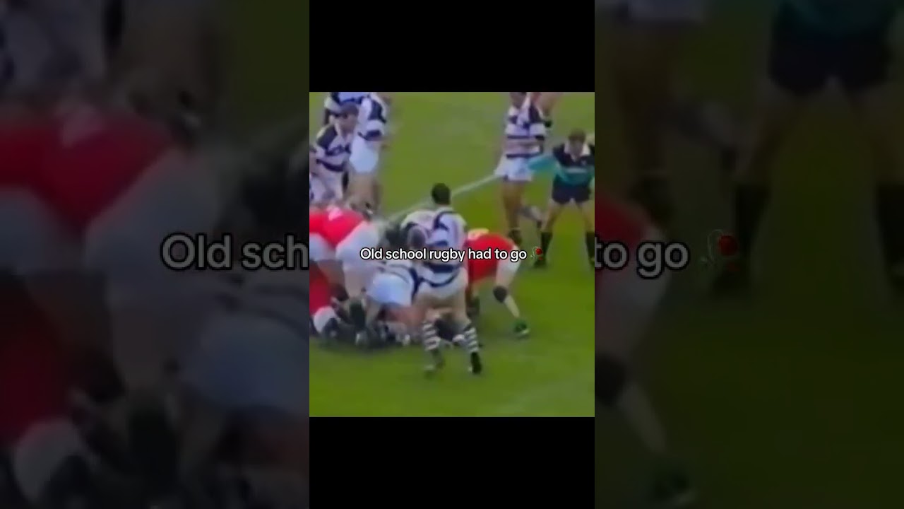 Old school rugby was a different animal 💪🏉 #shorts #rugby #shortsfeed #ytshorts