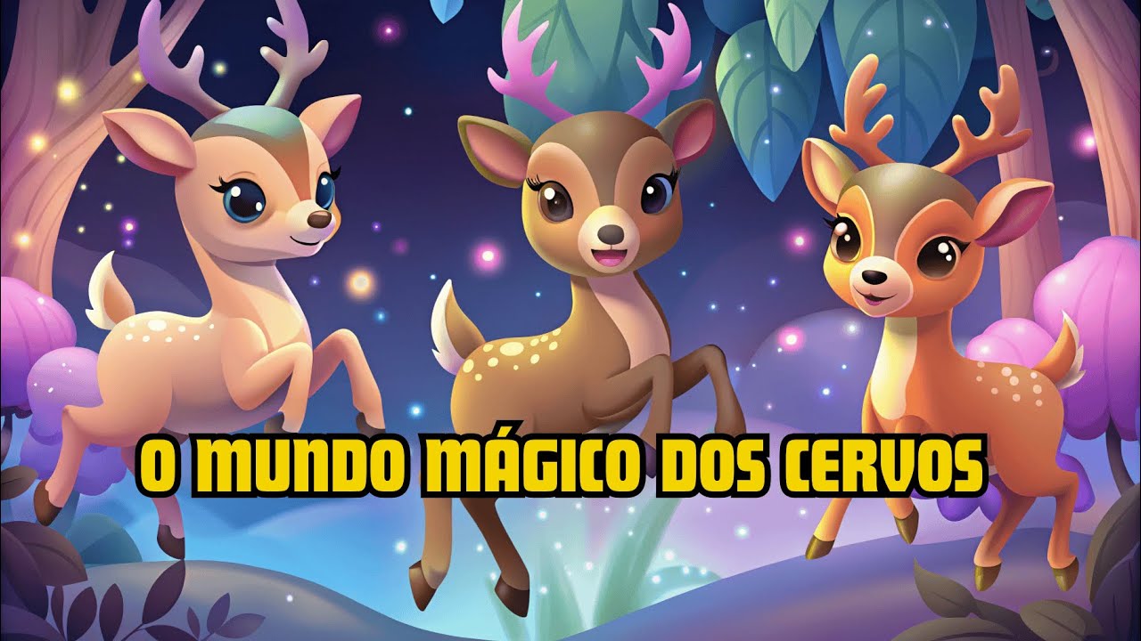 🦌✨ O Mundo M&aacute;gico dos Cervos! - Uma Aventura na Floresta Encantada! 🌿
