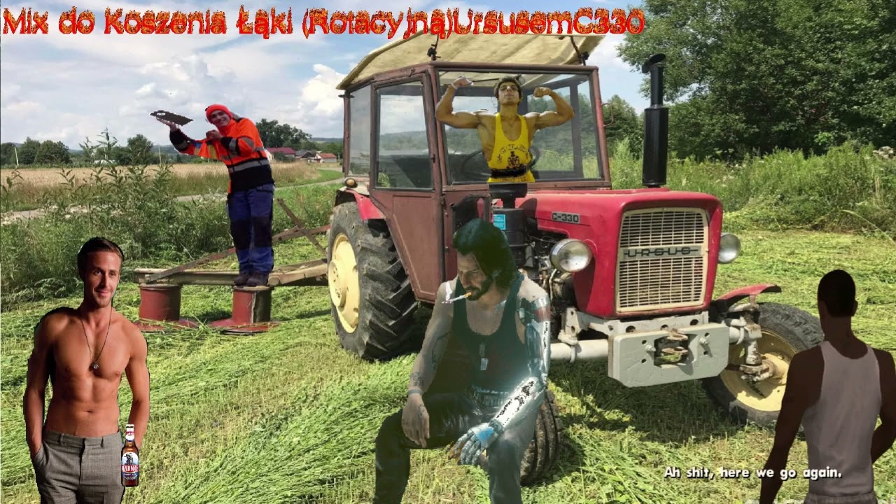 Mix do Koszenia Łąki RotacyjnąUrsusemC330