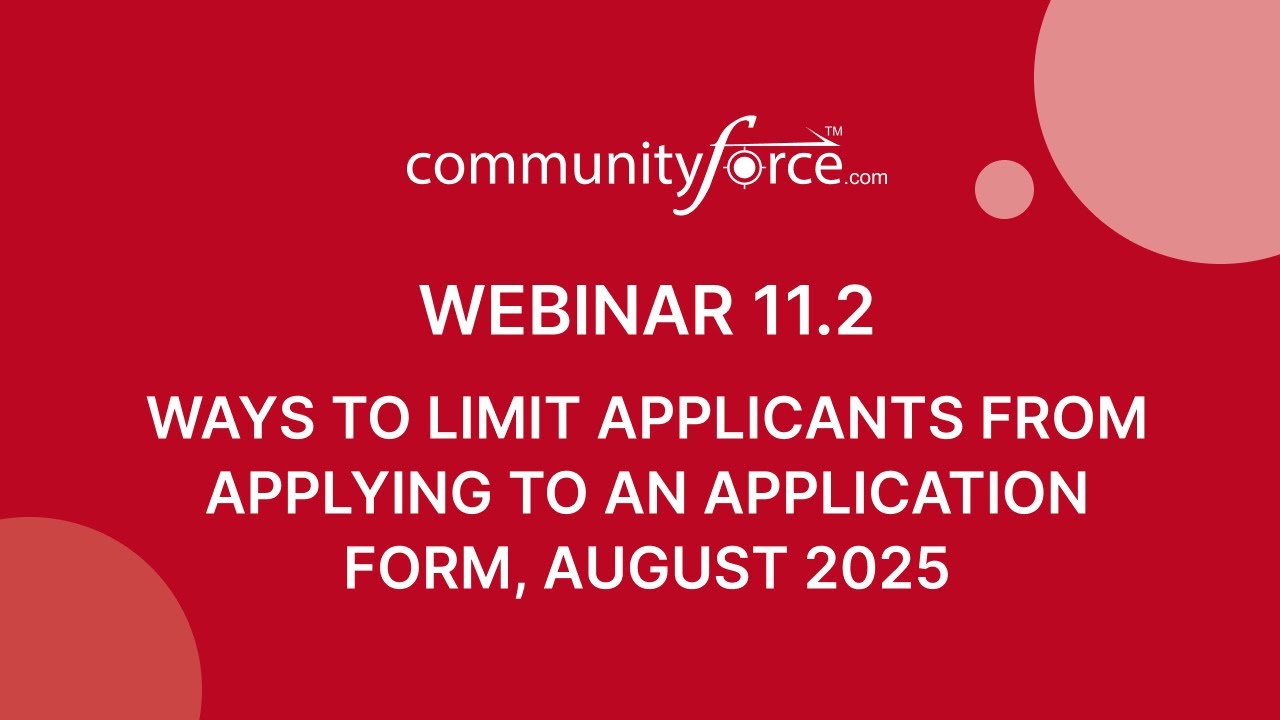 11 2 Ways to Limit Applicants from Applying to an Application Form 1