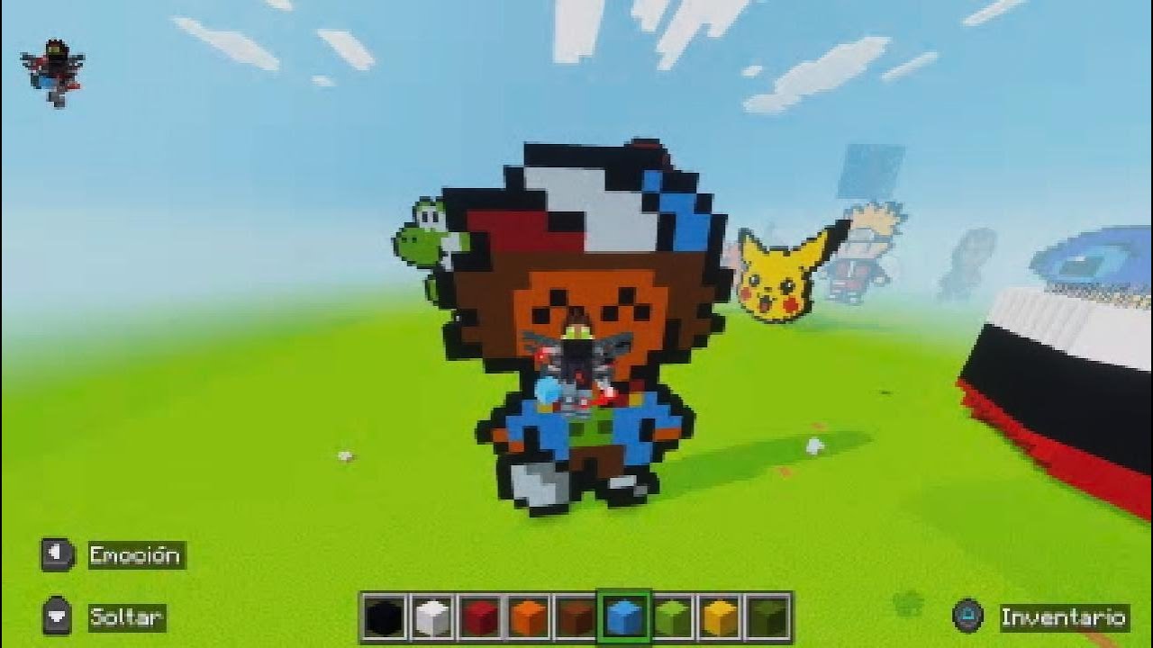 Pixelar de Dustin en Minecraft