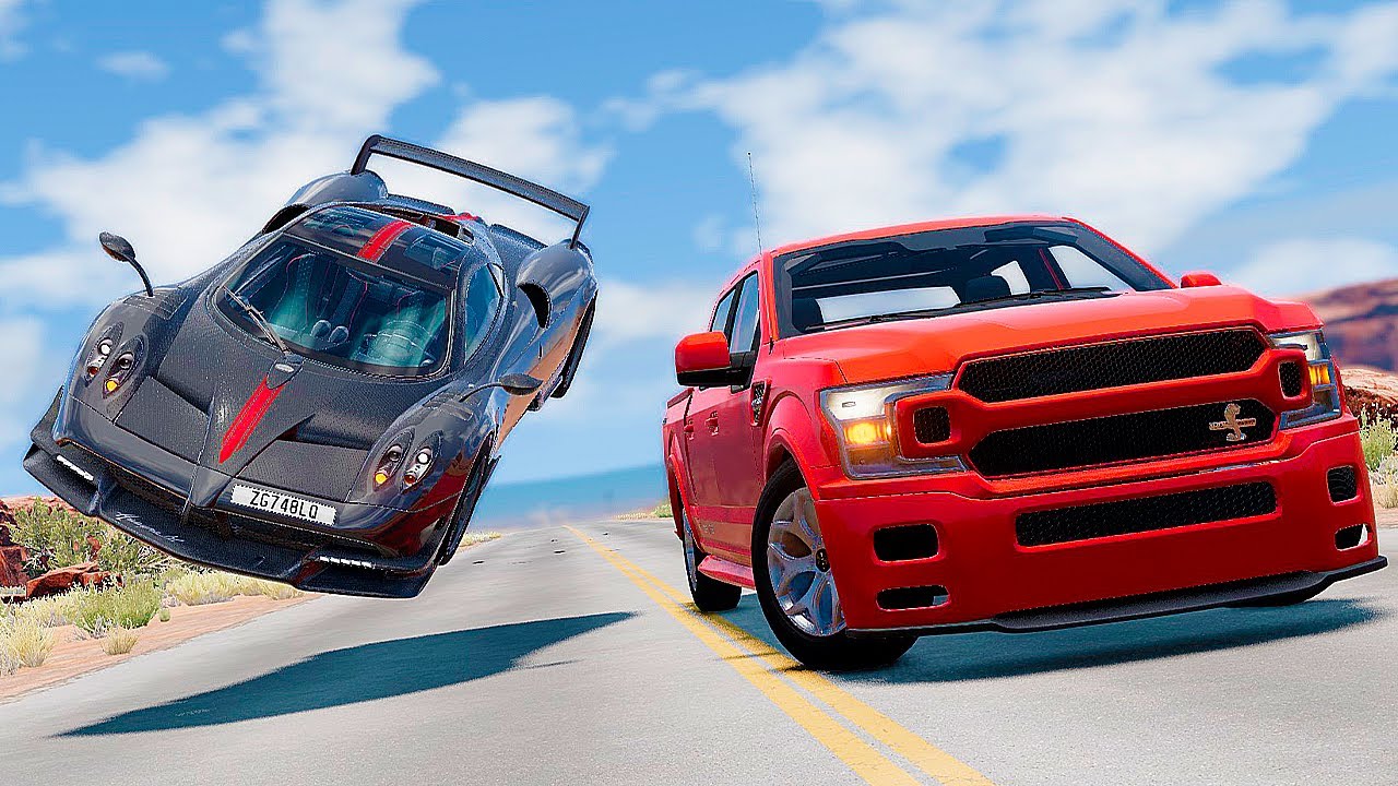 High Speed Crashes - BeamNG.Drive #3 | SmashLab