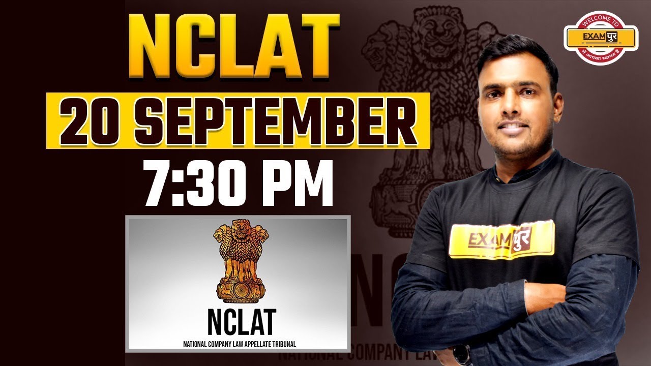 National Company Law Appellate Tribunal (NCLAT) | National Company Law | By Pankaj Sir | 02