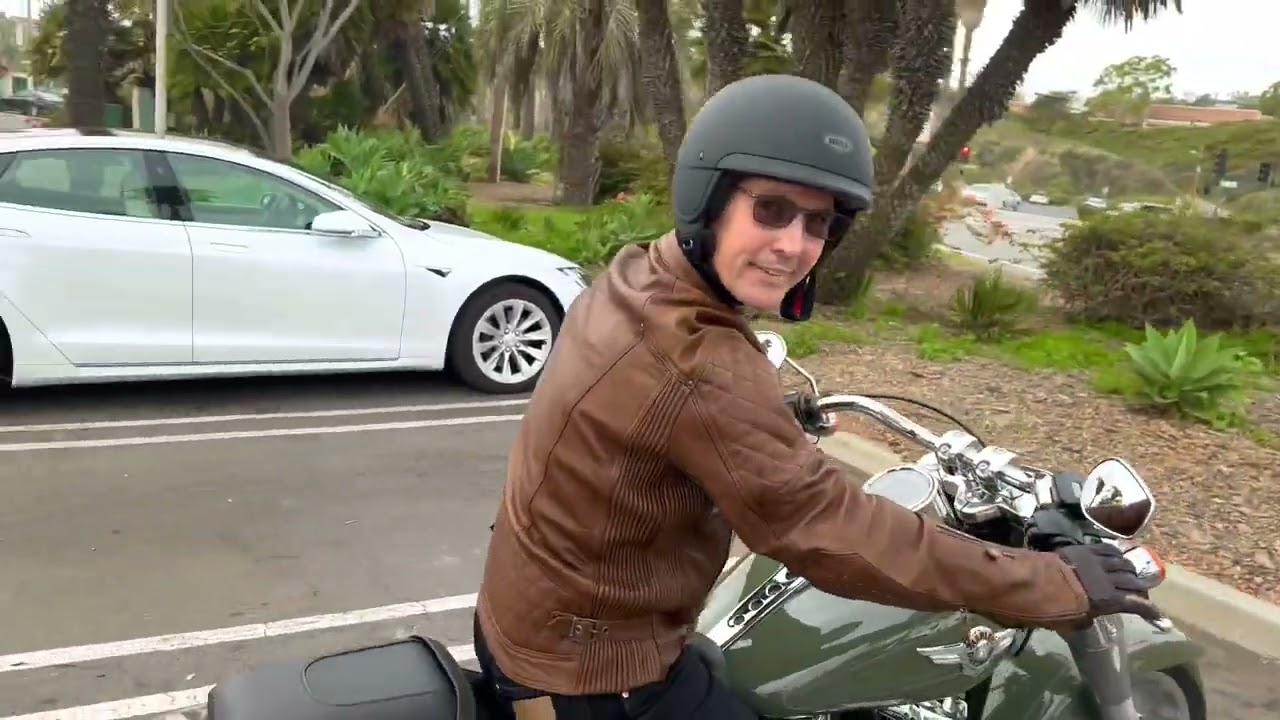 New 2021 Harley Davidson Fat Boy — Leadbetter Beach — iPhone 13 Pro Max — January 16, 2022