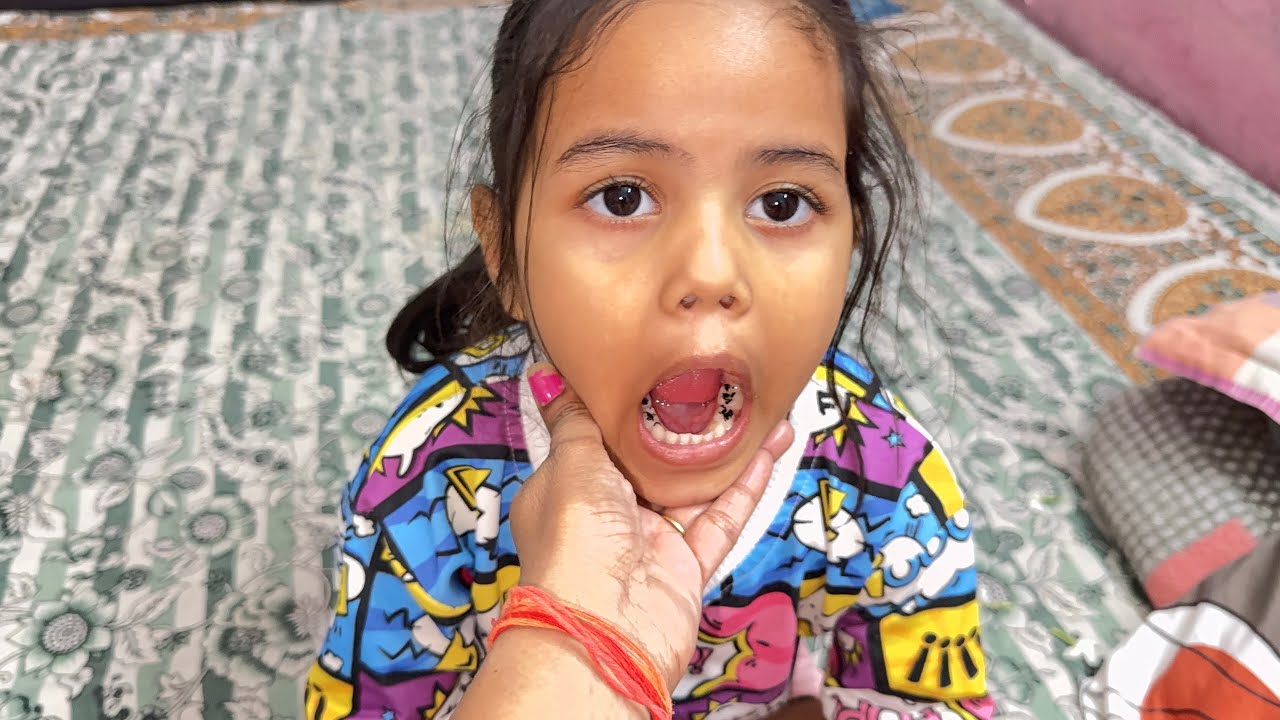 Darshika Ke Teeth 🦷 Ko Ye Kya Hua 😩 🥲🥲||@Darshika and Mamma vlogs @Darshikaandmamma