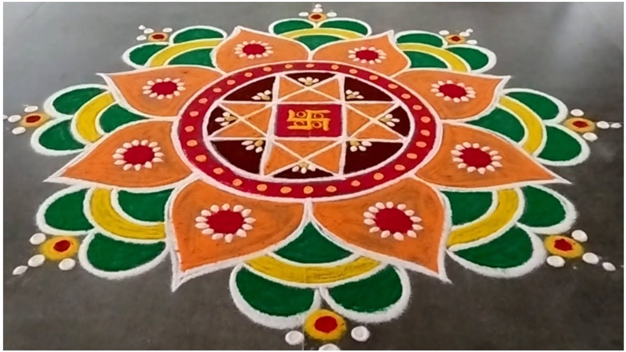 Simple & Easy Rangoli Designs 2026 | Daily Muggulu | Thai Maasam Kolam - Step by Step for Beginners