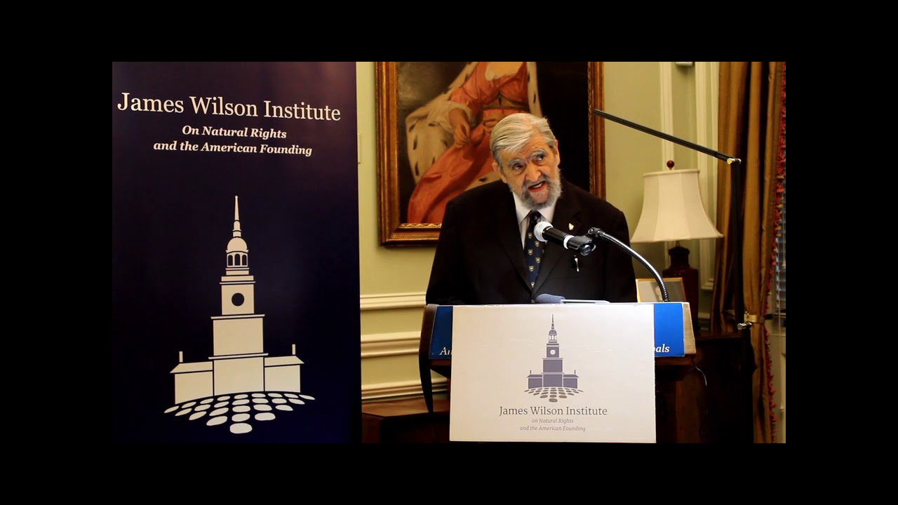 Prof. Daniel Robinson: The Scottish Enlightenment and the Founding