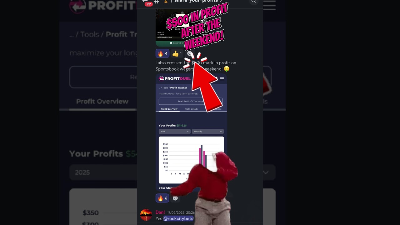 ProfitDuel Member Hits $500 Milestone!