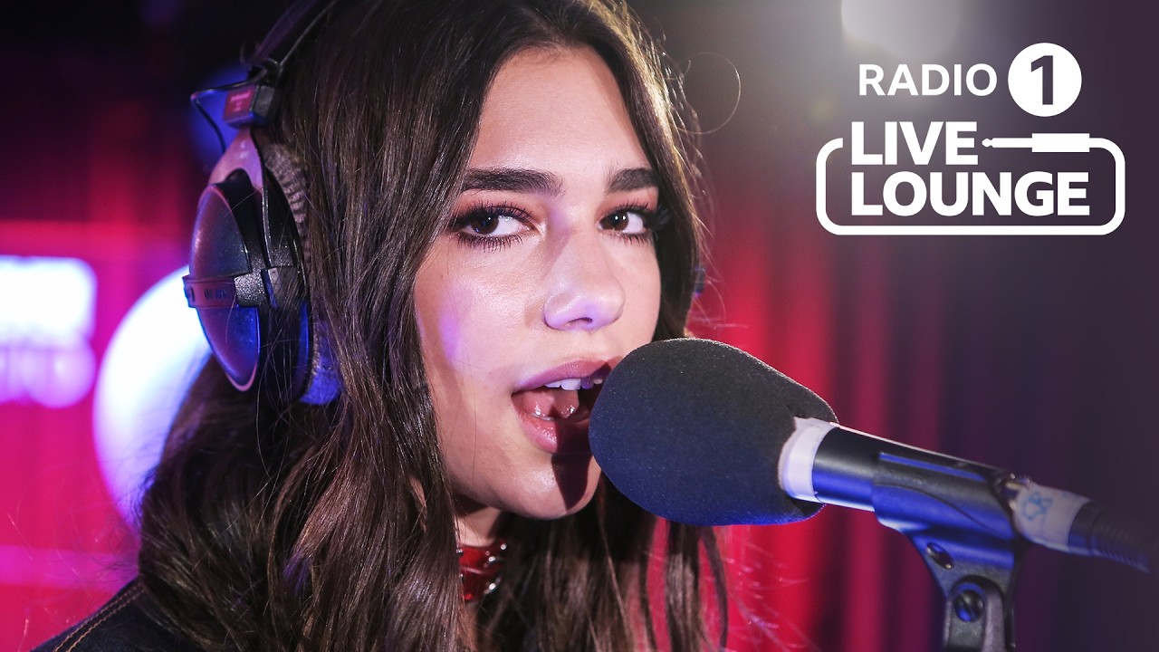Dua Lipa 'Blow Your Mind' (Mwah) in the Live Lounge