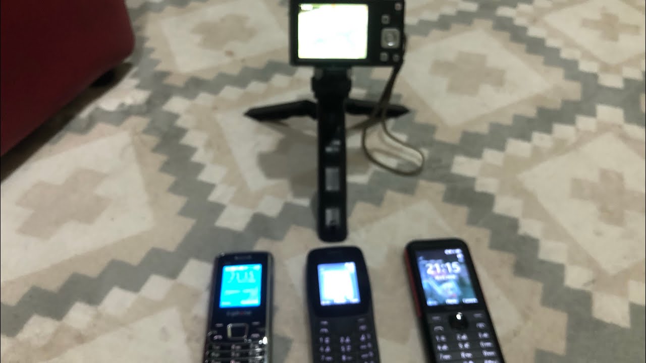 ti•phone t10 & nokia 110 & nokia 5310 have dzaky phones it’s been using for long time ago/test race!