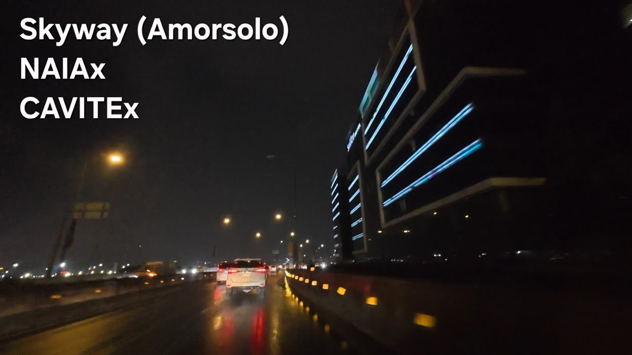 Daily 4K Expressway Ride: Skyway → NAIAx → Cavitex | Hyperlapse Ep.126s