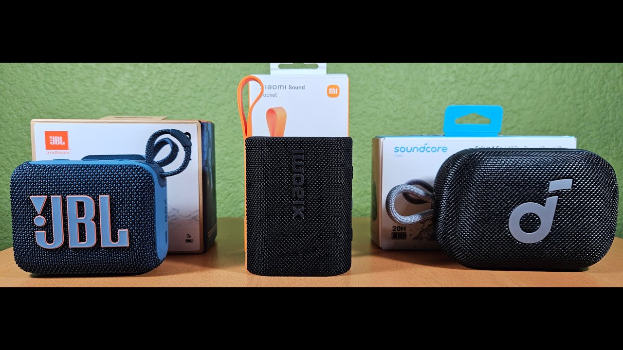 JBL Go 4  Vs.  Xiaomi Sound Pocket  Vs.  Soundcore Select 4 Go